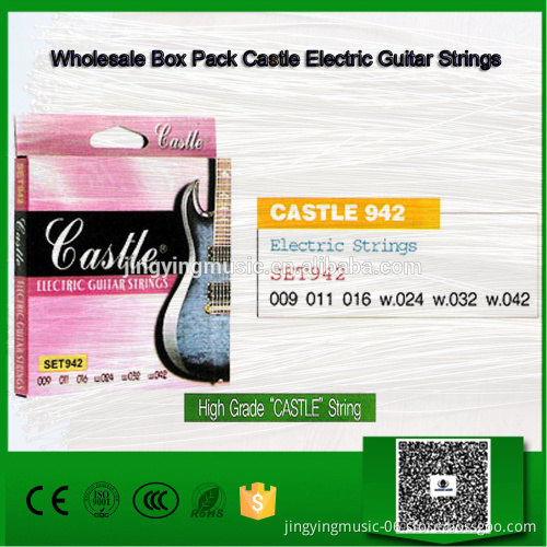 Wholesale Box Pack Castle Electric Guitar Strings Set942
